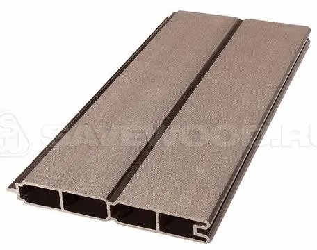 Заборный профиль из ДПК Savewood SW Agger матовый терракот купить в Чайковском