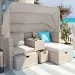 Комплект мебели AFINA плетеной из иск. ротанга AFM-330 Beige купить в Чайковском