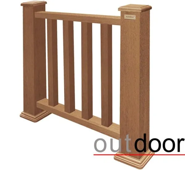Ограждение из ДПК Outdoor Классик 3D STORM дуб купить в Чайковском