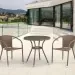 Комплект плетеной мебели AFINA из иск. ротанга T282ANT/Y137C-W56 Light Brown 2Pcs купить в Чайковском