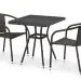 Комплект плетеной мебели AFINA из иск. ротанга T282BNT/Y137C-W53 Brown 2Pcs купить в Чайковском