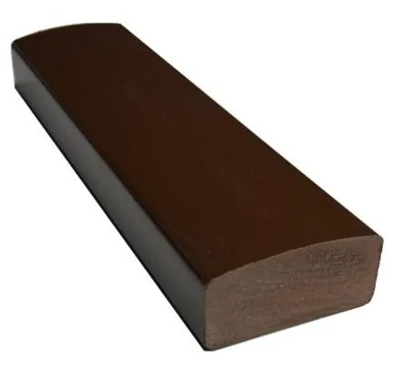 Лавочный брус Ecodecking Некст полнотелый глянцевый 70х35 шоколад купить в Чайковском