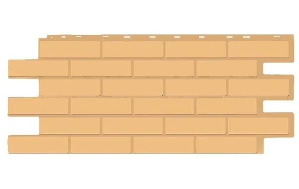 Фасадная панель T-Siding Кирпич Модерн Эко Крем купить в Чайковском