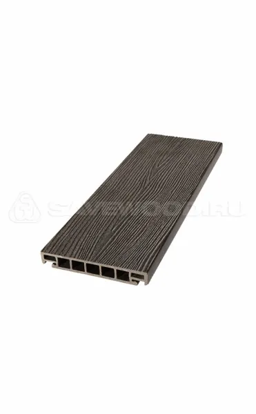 Террасная доска из ДПК SW Salix (S) (R) темно-коричневый купить в Чайковском