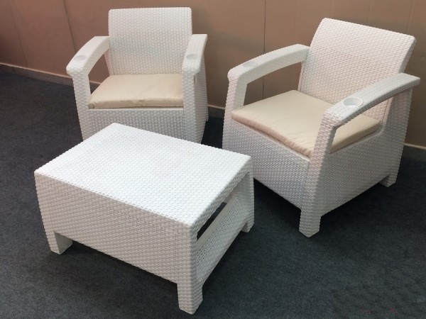 Комплект Yalta Balcony Set белый купить в Чайковском