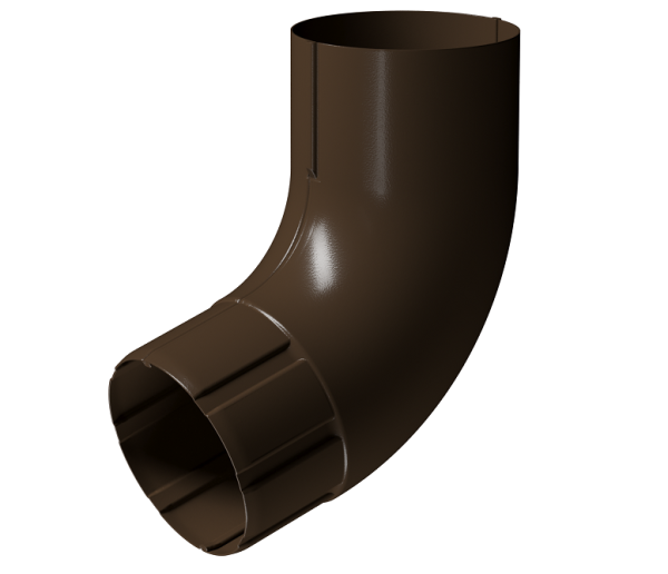 Колено 72° D90 Döcke STAL PREMIUM Каштан, (RAL 8017) купить в Чайковском