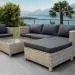 Комплект мебели AFINA плетеной из иск. ротанга YR821G Grey/Grey купить в Чайковском
