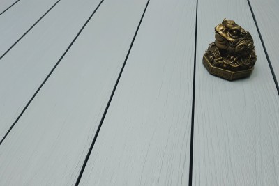 Террасная доска из ДПК Terrapol Практик моноколор Кварц (под заказ)