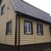 Сайдинг "blockhouse" под бревно, Престиж ВН-01, золотистый купить в Чайковском