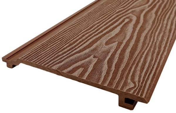 Сайдинг Darvolex 185x19x3000мм, 3D тиснение Коричневый купить в Чайковском