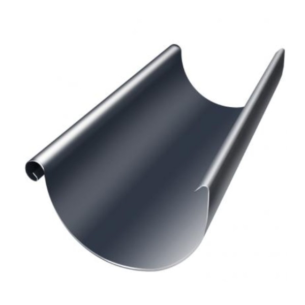 Водосток Grand Line 125x90 – Желоб 3м RAL 7024 купить в Чайковском