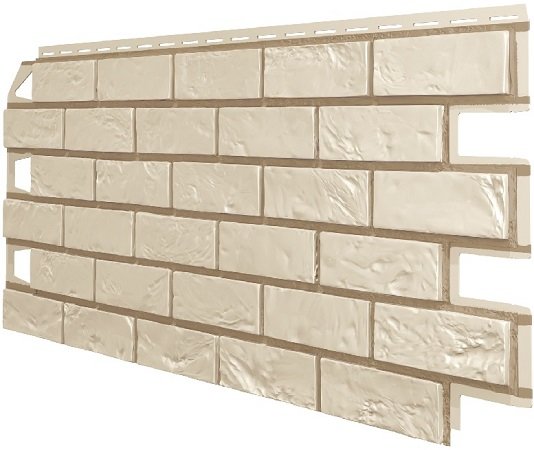 Фасадная панель VOX Vilo Brick Слоновая кость купить в Чайковском