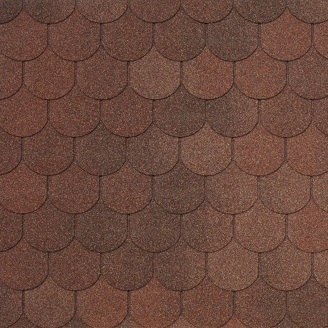 Гибкая черепица Tegola ASSISI terracotta 420 купить в Чайковском