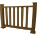 Ограждения из ДПК WOODVEX Кофе купить в Чайковском