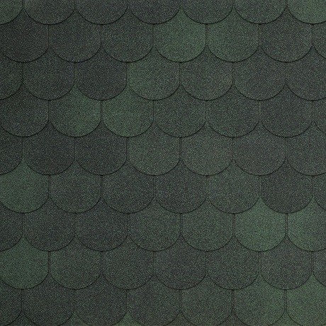 Гибкая черепица Tegola ASSISI verde 473 купить в Чайковском