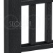 Комплект крышка/юбка для столба SEQUOIA BLACK купить в Чайковском