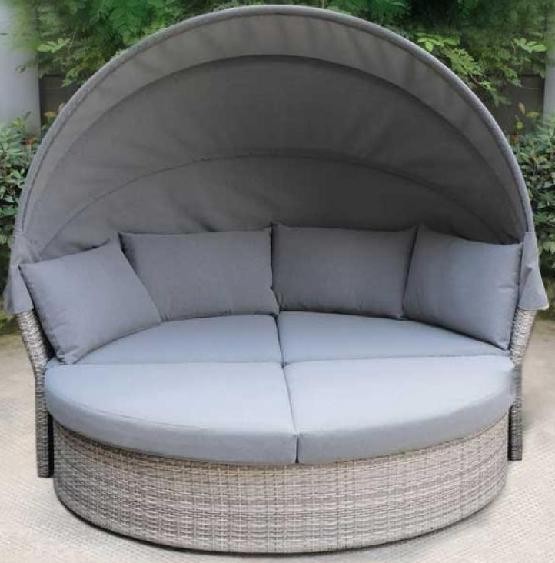 Диван-Трансформер AFINA плетеный из иск. ротанга AFM-325G Grey купить в Чайковском