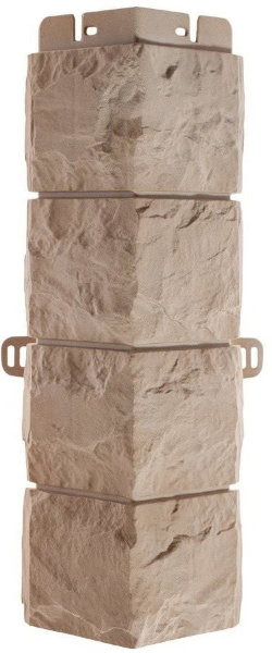 Фасадная панель Наружный угол фагот (талдомский), 0,45 х 0,13м (н) купить в Чайковском