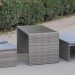 Диван-Трансформер AFINA плетеный из иск. ротанга S330G-W78 Grey купить в Чайковском