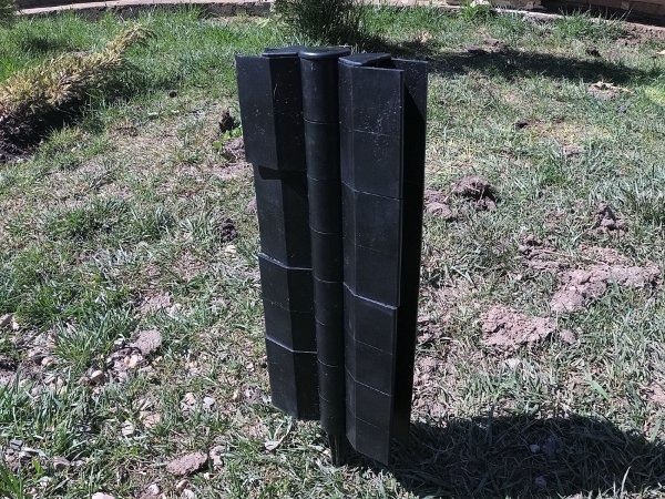 Угловой элемент поворотный, пластиковый от 60° до 300° для доски 300х30 мм из ДПК чёрный Holzhof купить в Чайковском