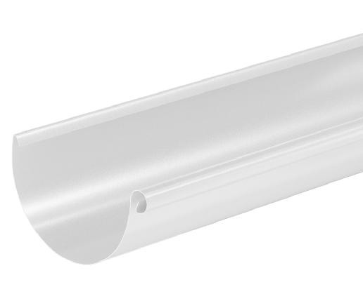 Водосток Aquasistem, система 125x90 - Водосточный желоб 3.00м RAL 9003 Белый купить в Чайковском