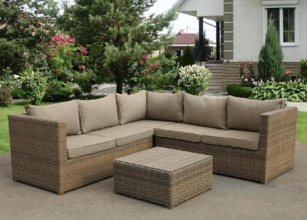 Комплект мебели AFINA плетеной из иск. ротанга YR825B Beige купить в Чайковском