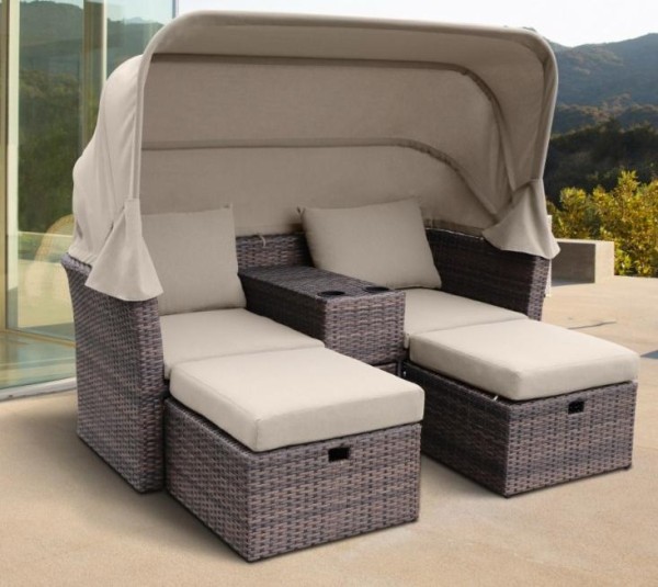 Комплект мебели AFINA плетеной из иск. ротанга AFM-330B Brown купить в Чайковском