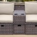 Комплект мебели AFINA плетеной из иск. ротанга AFM-330B Brown купить в Чайковском