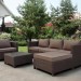 Комплект мебели AFINA плетеной из иск. ротанга YR821A Brown/Beige купить в Чайковском