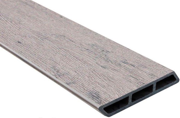 Доска Ромбус 3D ДПК Outdoor STORM GREY серая микс купить в Чайковском