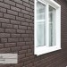 Фасадная панель Ю-Пласт Стоун Хаус Кирпич Коричневый купить в Чайковском