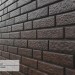 Фасадная панель Ю-Пласт Стоун Хаус Кирпич Коричневый купить в Чайковском
