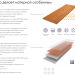 Фибросайдинг DECOVER 3600 x 190 x 8 мм Lazuro купить в Чайковском