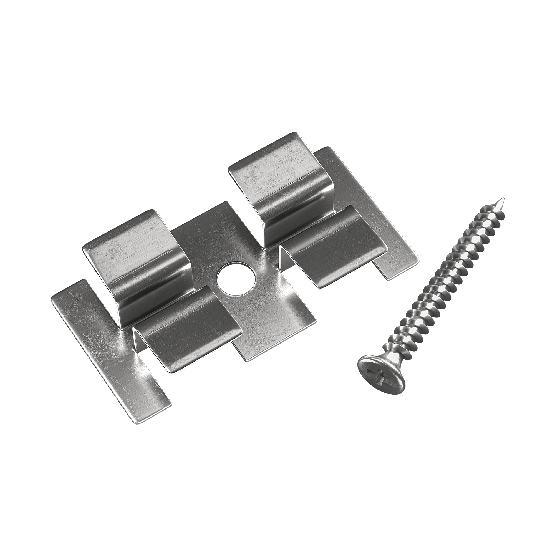Клипса с саморезом, Grinder шовный монтаж 5 mm купить в Чайковском