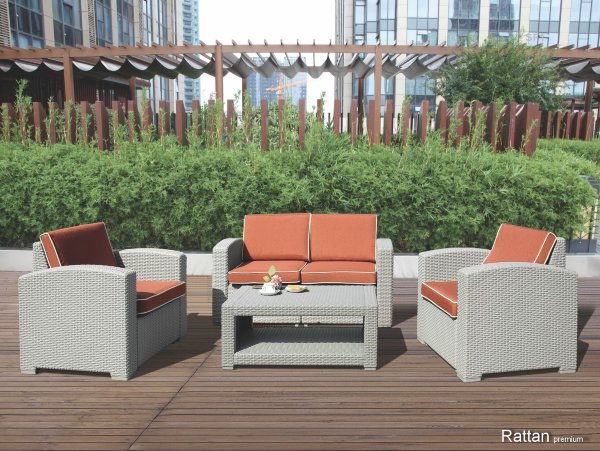 Уличные диваны и кресла коллекции Rattan Premium 4 купить в Чайковском