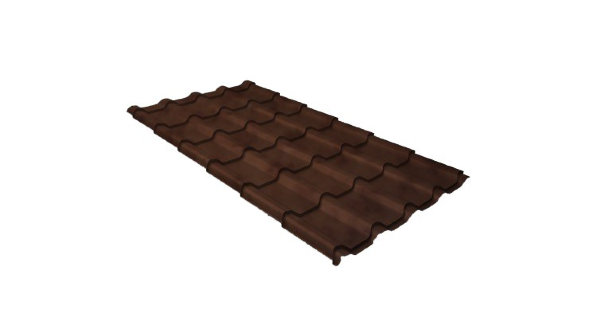 Металлочерепица камея 0,45 Safari Twincolor Brown купить в Чайковском