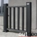 Ограждение из ДПК Outdoor Классик 3D STORM чёрный купить в Чайковском