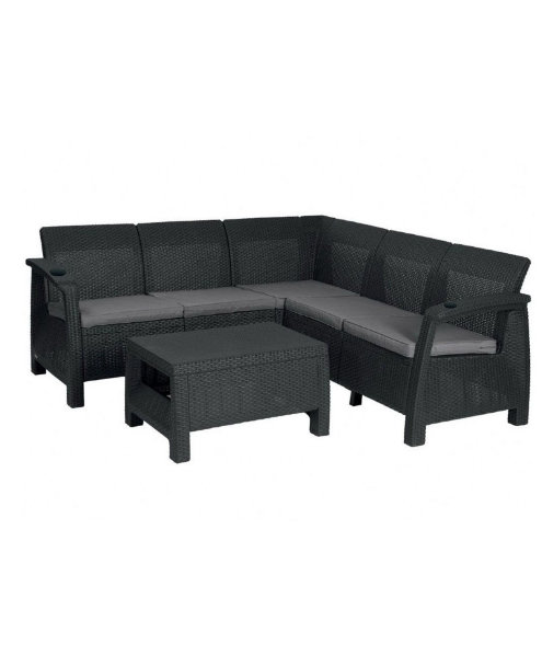 Угловой диван  Yalta Corner Set (столик в комплект не входит) купить в Чайковском