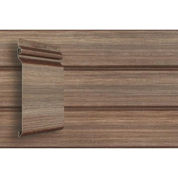 Виниловый сайдинг Grand Line Natural-Брус Tundra - Кедр купить в Чайковском