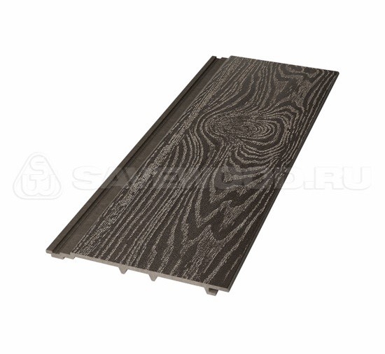 Сайдинг из дпк savewood sw-cedrus тангенциальный распил темно-коричневый купить в Чайковском