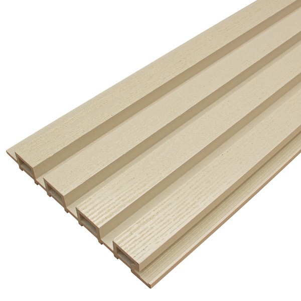 Фасадная доска из ДПК Faynag Wood Рейка Слоновая кость купить в Чайковском