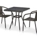 Комплект плетеной мебели AFINA из иск. ротанга T282BNT/Y137C-W53 Brown 2Pcs купить в Чайковском