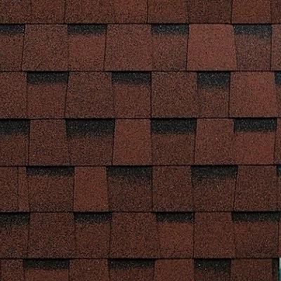Двухслойная ламинированная черепица Shinglas, серия Фазенда – Красный купить в Чайковском