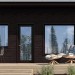 Фасадная панель FineBer, Скол - Тёмно коричневый купить в Чайковском