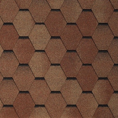 Гибкая черепица Tegola VENETO terracotta 206 купить в Чайковском