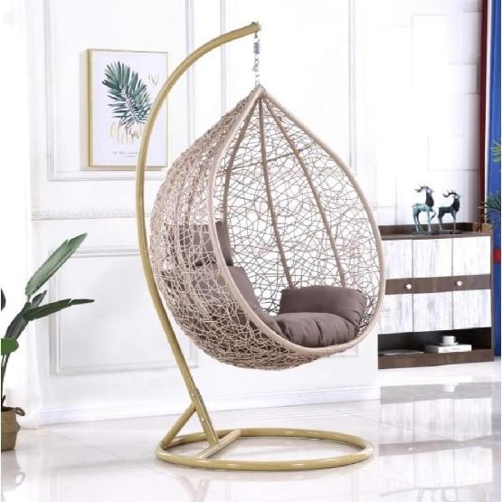 Кресло Подвесное из искусственного ротанга AFM-169A-XLB Beige купить в Чайковском