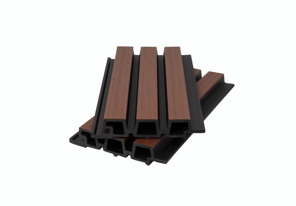 Фасадная панель брусковая двухцветная co-extrusion, suar mix купить в Чайковском