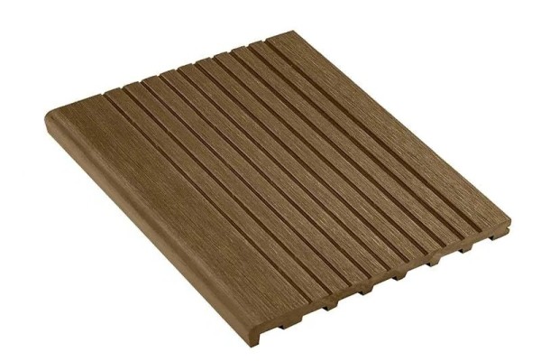 Ступень полнотелая из ДПК Deckart Step Орех купить в Чайковском