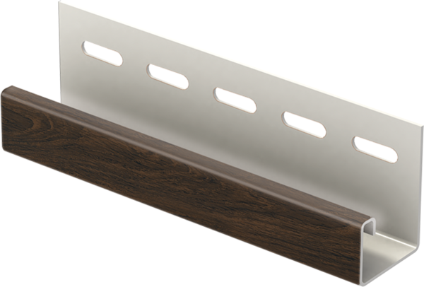 J-планка к Софиту PRO Тёмный орех купить в Чайковском