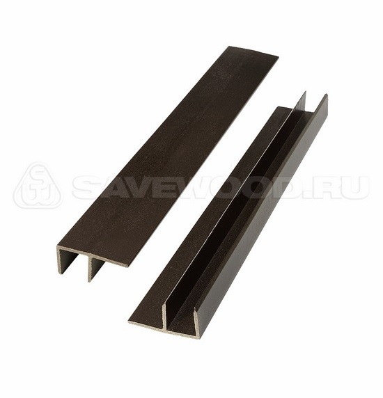 F-профиль ДПК Savewood – Тёмно-коричневый купить в Чайковском